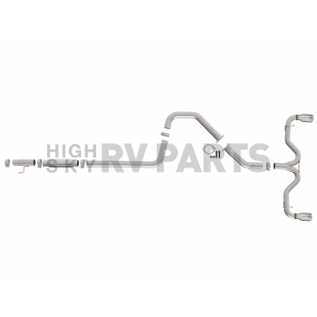 AFE Exhaust Takeda Cat Back System - 49-37003-P-4