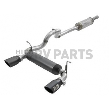 AFE Exhaust Rebel Cat Back System - 49-38066-B