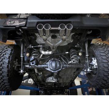 AFE Exhaust Rebel Cat Back System - 49-38071-P-4