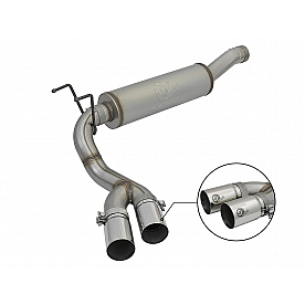 AFE Exhaust Rebel Cat Back System - 49-42057-P