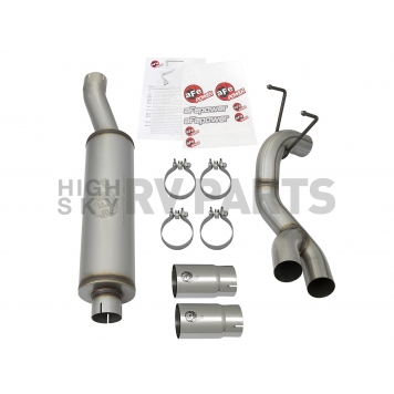 AFE Exhaust Rebel Cat Back System - 49-42057-P-5