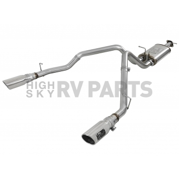 AFE Exhaust Rebel Cat Back System - 49-42059-P