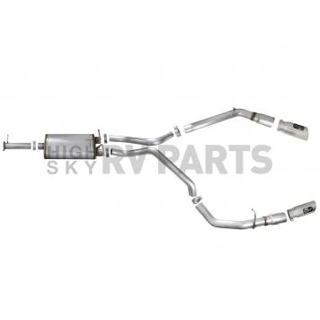AFE Exhaust Rebel Cat Back System - 49-42059-P-3