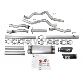 AFE Exhaust Mach Force XP Cat Back System - 49-43045-B-5
