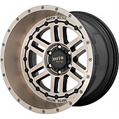 Moto Metal Wheel MO800 - 20 x 10 Black With Bronze Tinted Face - MO80021050618N