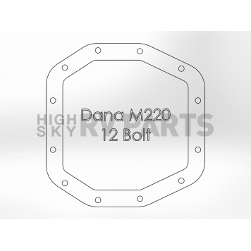 Advanced FLOW Engineering Differential Cover - 46-71000B-1