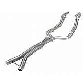 AFE Twisted Steel Exhaust Header - 48-34127-YC