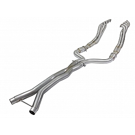 AFE Twisted Steel Exhaust Header - 48-34127-YC