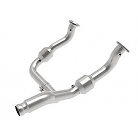 AFE Exhaust Twisted Steel Y-Pipe - 48-34135-RC