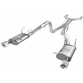 AFE Exhaust Mach Force XP Cat Back System - 49-43049-P