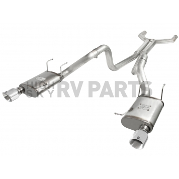 AFE Exhaust Mach Force XP Cat Back System - 49-43049-P