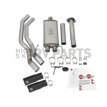 AFE Exhaust Rebel Cat Back System - 49-43081-B-5