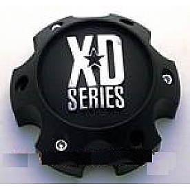 KMC Wheels Wheel Center Cap Closed Black Matte Single - 1079L145MB