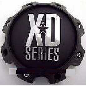 KMC Wheels Wheel Center Cap Closed Black Matte Single - 1079L170MB