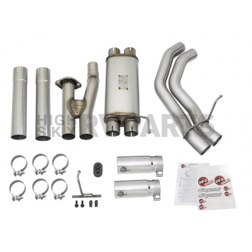 AFE Exhaust Rebel Cat Back System - 49-43091-P-5