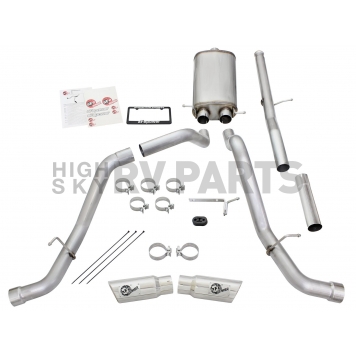 AFE Exhaust Mach Force XP Cat Back System - 49-44057-P-5