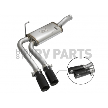 AFE Exhaust Rebel Cat Back System - 49-44070-B