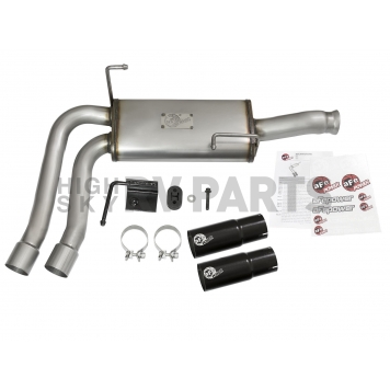 AFE Exhaust Rebel Cat Back System - 49-44070-B-5