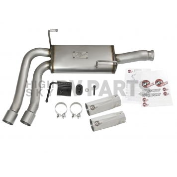 AFE Exhaust Rebel Cat Back System - 49-44070-P-5