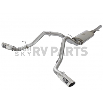 AFE Exhaust Mach Force XP Cat Back System - 49-44071-P