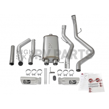 AFE Exhaust Mach Force XP Cat Back System - 49-44071-P-6