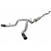 AFE Exhaust Large Bore HD Down Pipe Back System - 49-44091-B