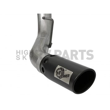 AFE Exhaust Large Bore HD Down Pipe Back System - 49-44091-B-2