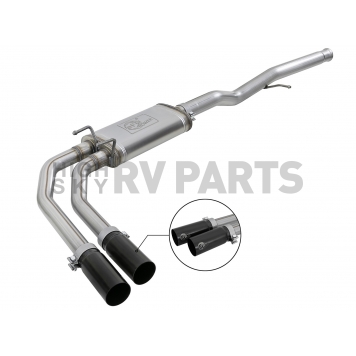 AFE Exhaust Rebel Cat Back System - 49-44098-B