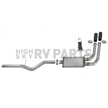 AFE Exhaust Rebel Cat Back System - 49-44098-B-3