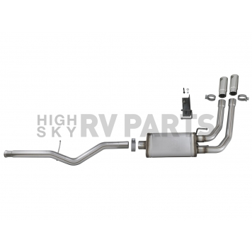 AFE Exhaust Rebel Cat Back System - 49-44098-P-3