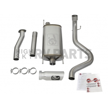 AFE Exhaust Mach Force XP Cat Back System - 49-46026-P-6