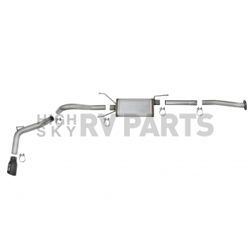 AFE Exhaust Mach Force XP Cat Back System - 49-46042-B-3