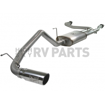 AFE Exhaust Mach Force XP Cat Back System - 49-46102-P