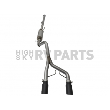 AFE Exhaust Rebel Cat Back System - 49-48056-B-1