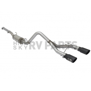 AFE Exhaust Rebel Cat Back System - 49-48056-B-2