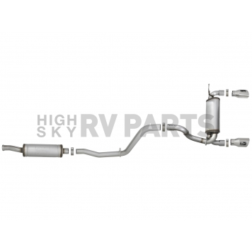 AFE Exhaust Rebel Cat Back System - 49-48066-P-3