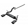 AFE Exhaust Rebel Cat Back System - 49-48076-B