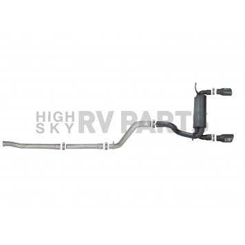 AFE Exhaust Rebel Cat Back System - 49-48076-B-2