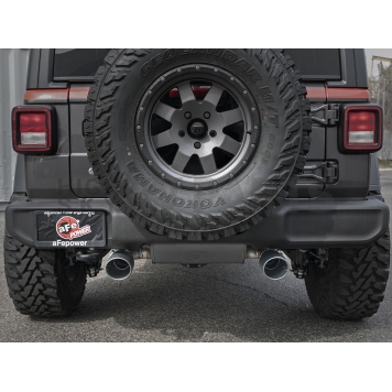 AFE Exhaust Rebel Cat Back System - 49-48076-B-3