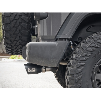 AFE Exhaust Rebel Cat Back System - 49-48076-B-5