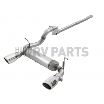 AFE Exhaust Rebel Cat Back System - 49-48076-P