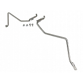 Advanced FLOW Engineering Fender Brace - Polished Stainless Steel Set Of 2 - 49-82010