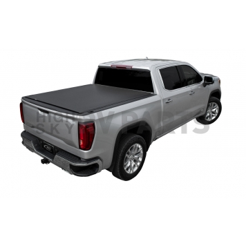 Access Covers Soft Rolling-Up Tonneau Cover Black Vinyl - 22020409