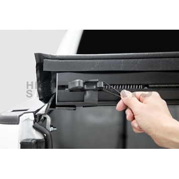 Access Covers Soft Rolling-Up Tonneau Cover Black Vinyl - 32389-3