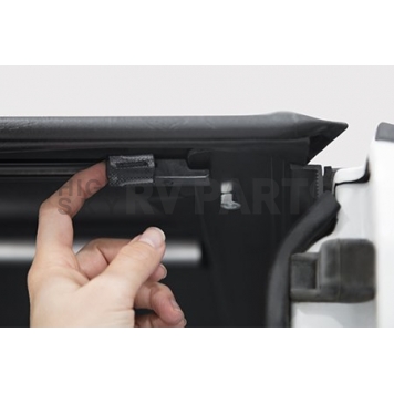 Access Covers Soft Rolling-Up Tonneau Cover Black Vinyl - 32389-4