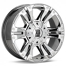 KMC Wheel XD822 Monster II 17 x 9 Silver - XD82279050812N