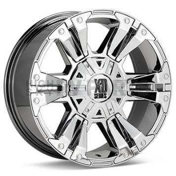 KMC Wheel XD822 Monster II 17 x 9 Silver - XD82279050812N