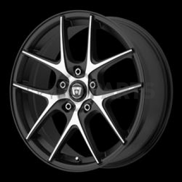 Motegi Racing Wheels MR128 - 17 x 7.5 Black With Natural Face - MR12877551745