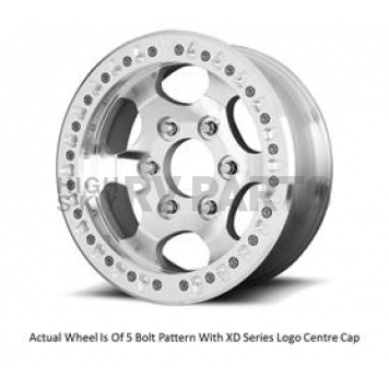 KMC Wheel XD231 RG Race 17 x 8.5 Natural - XD23178550500