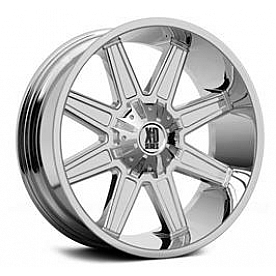 KMC Wheel XD823 Trap - 22 x 10 Silver Aluminum - XD82322035824N